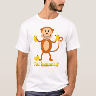 bananas monkey never been normal shirt