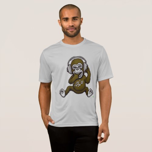 Monkey Grooves to the Beat A Musical Adventure  T_Shirt