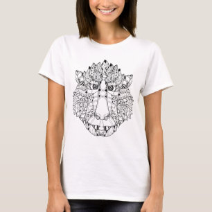 Monkey Head Doodle T-Shirt