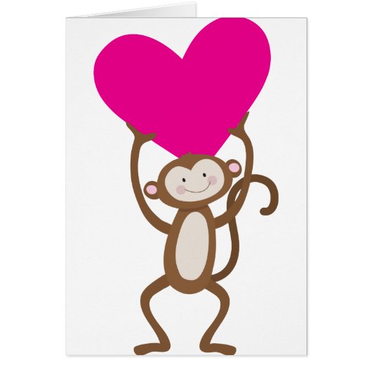 Monkey Heart Cards (Front)