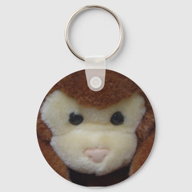 Monkey Humor magnet Keychain (Front)
