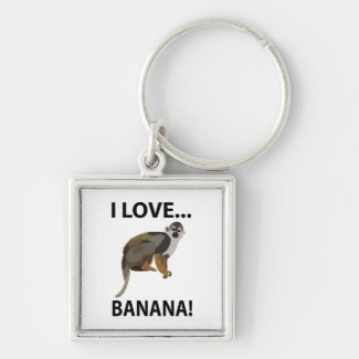 Monkey I Love Banana Monkey