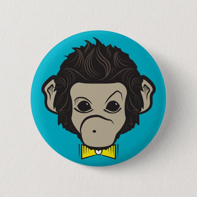 monkey identica button (Front)