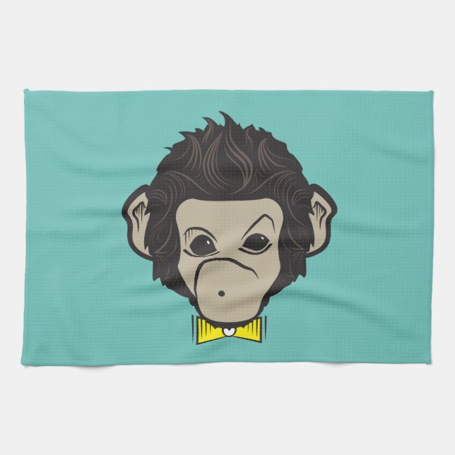 monkey identica kitchen towel (Horizontal)