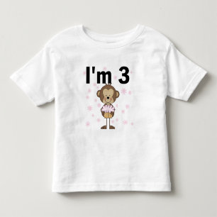 Monkey I'm 3 Birthday Tshirts and Gifts
