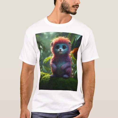 Monkey image T_Shirt