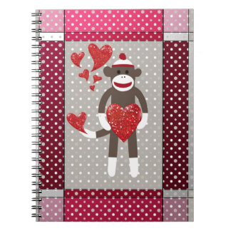 Monkey in love. notebook