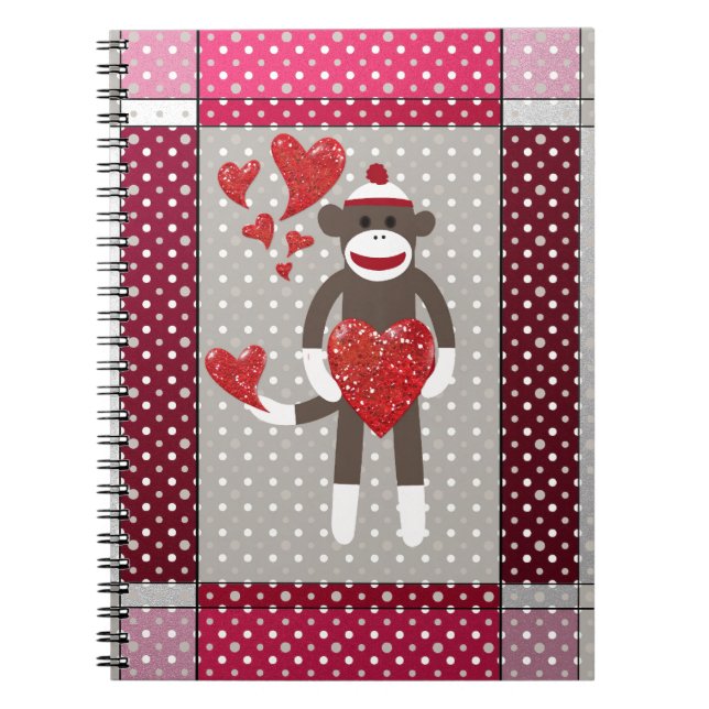 Monkey in love. notebook (Front)