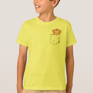 Monkey in pocket T-Shirt