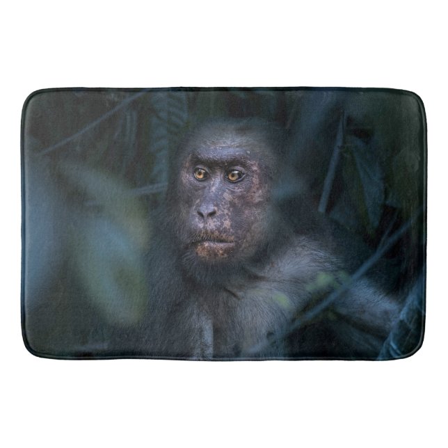 Monkey in the Jungle Bath Mat (Front)