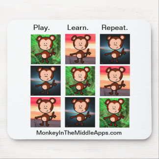 Monkey in the Middle Apps mousepad