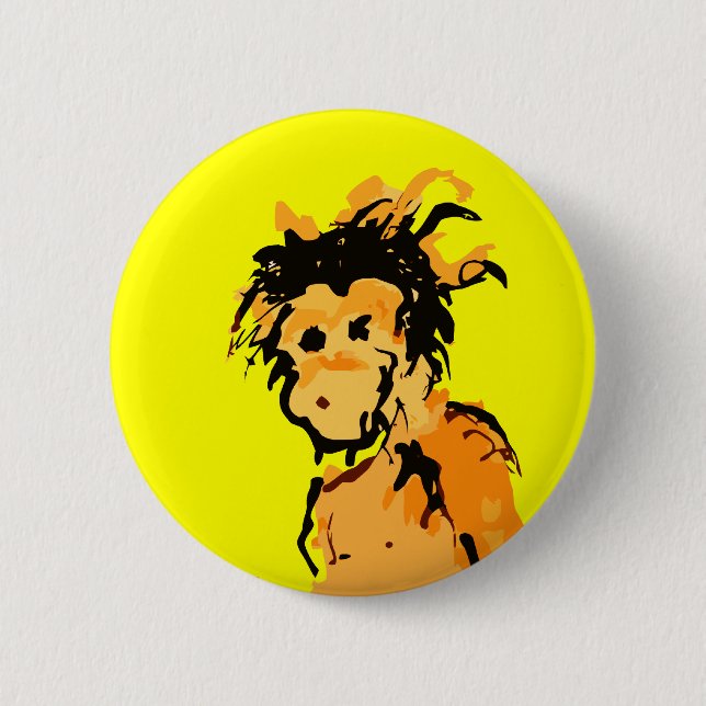 monkey ink button (Front)