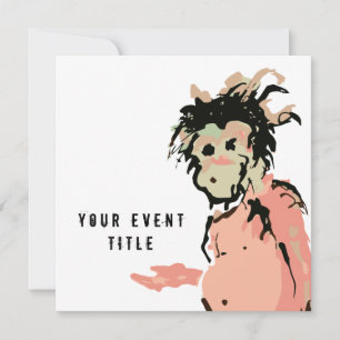 monkey ink invitation