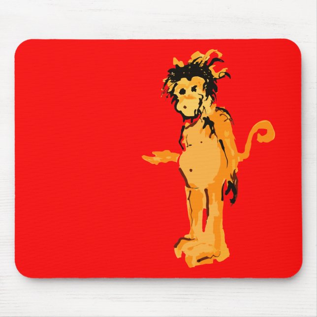 monkey ink mouse pad (Front)