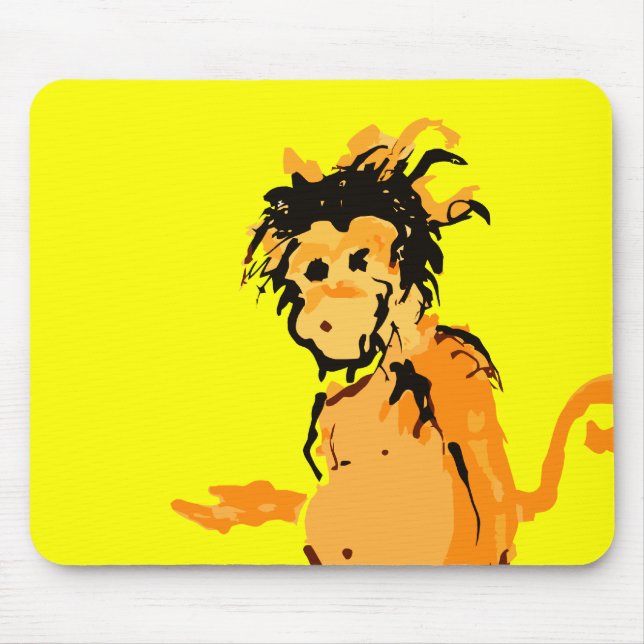 monkey ink mouse pad (Front)