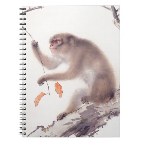 Monkey Japanese Painting Chinese Zodiac Notebook