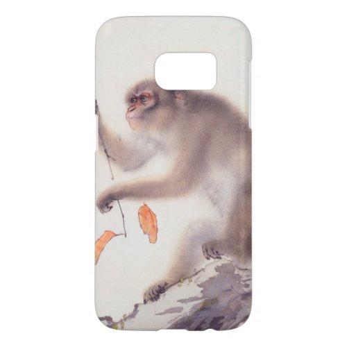 Monkey Japanese Painting Chinese Zodiac Samsung C Samsung Galaxy S7 Case