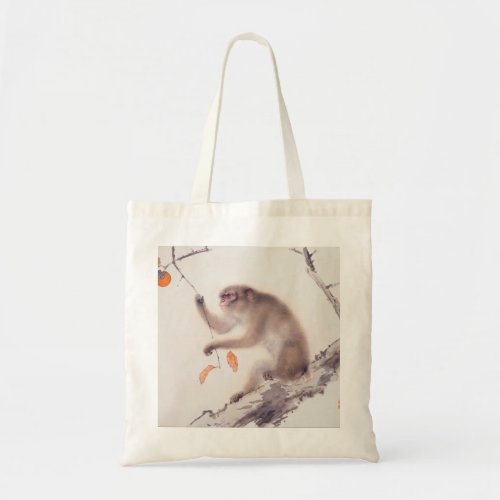 Monkey Japanese Painting Chinese Zodiac Tote Bag