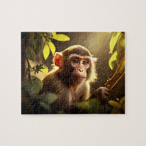 Monkey Jigsaw Puzzle _ Jungle