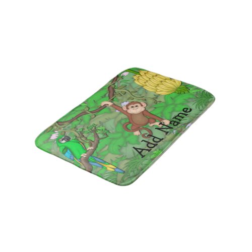 Monkey Jungle Rug Mat Home Decor