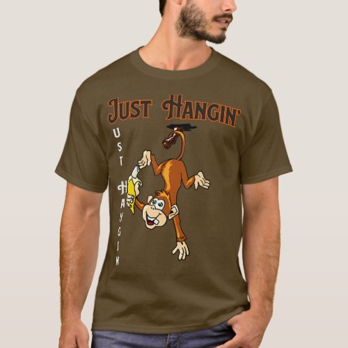 Monkey Just hangin gift T_Shirt