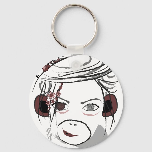 monkey. keychain (Front)