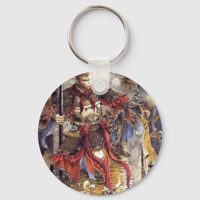 Monkey_King_by_EastMonkey Keychain (Front)