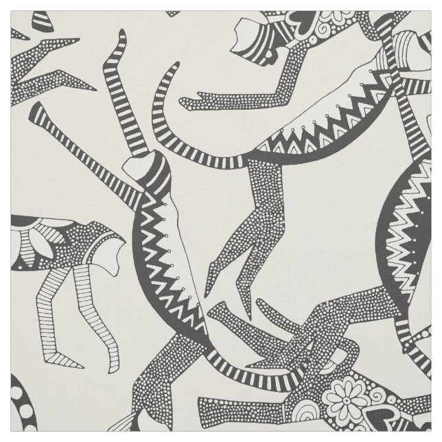 monkey light fabric (Swatch)