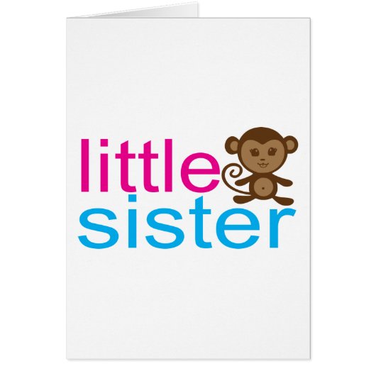 Monkey Little Sister Cards (Front)