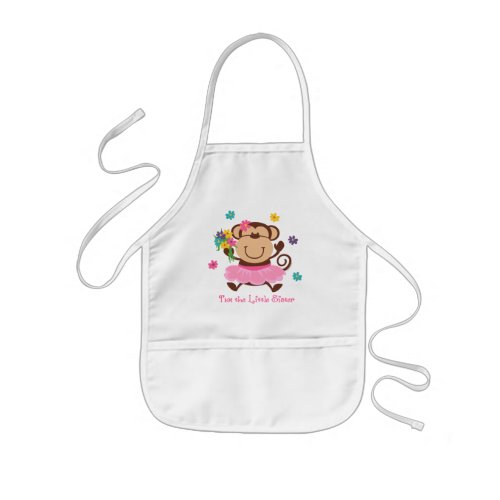 Monkey Little Sister Kids Apron