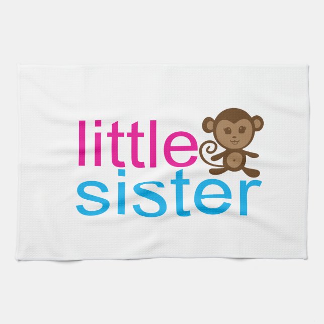 Monkey Little Sister Towel (Horizontal)