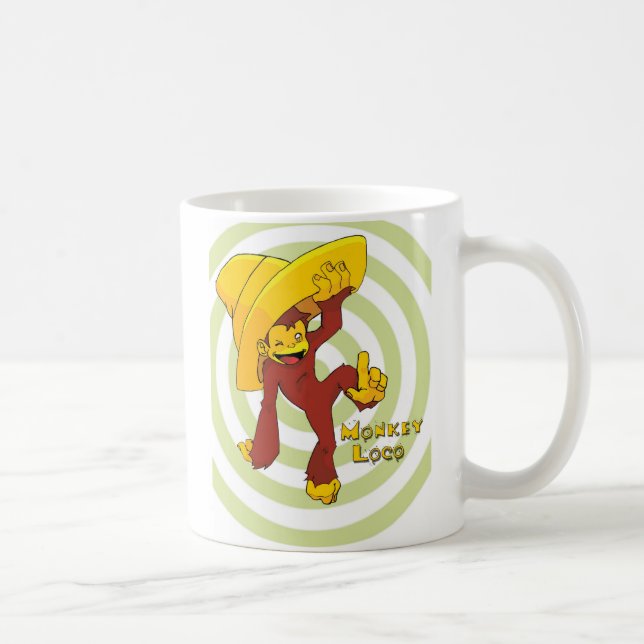 Monkey Loco Coffee Mug (Right)