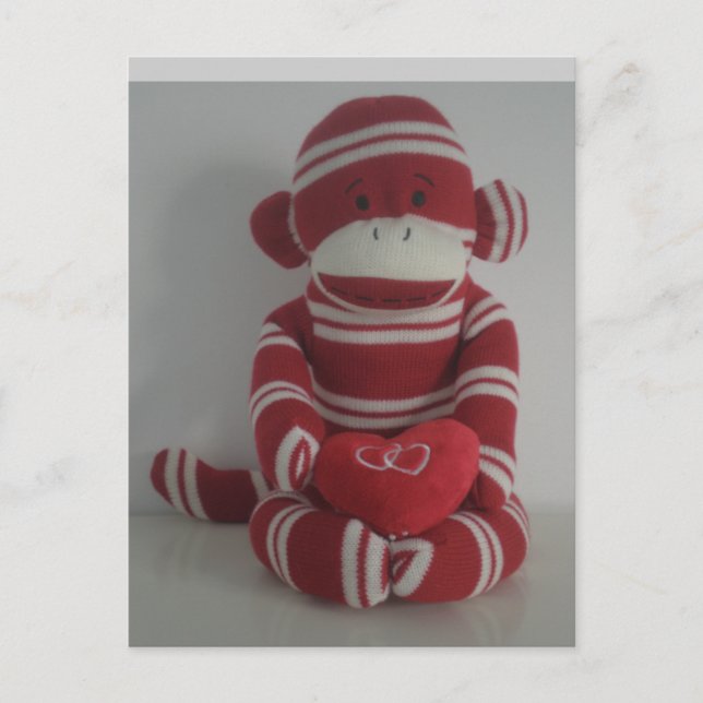 Monkey Love Postcard (Front)