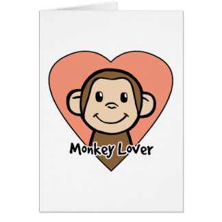 Monkey Lover Cards