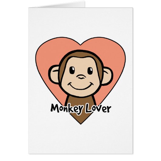 Monkey Lover Cards (Front)