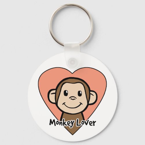 Monkey Lover Keychain