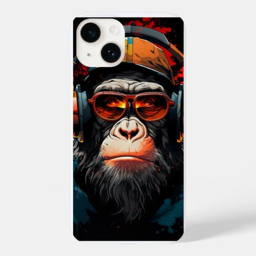 Monkey Madness Funky Designs for Your Mobile Adv Case_Mate iPhone 14 Case