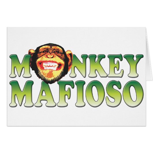 Monkey Mafioso Cards (Front Horizontal)