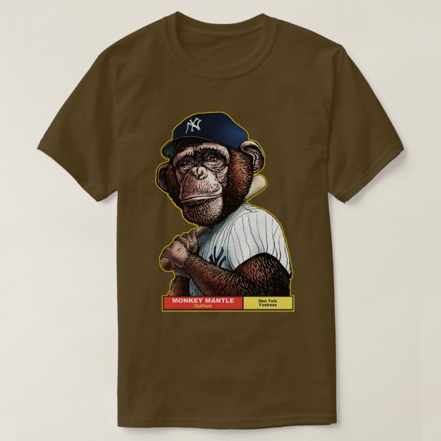 Monkey Mantle T-Shirt (Design Front)