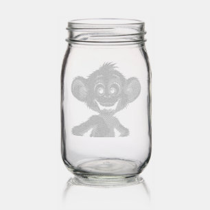  monkey mason jar