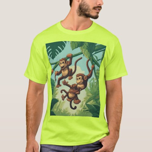 Monkey Mayhem T_Shirt