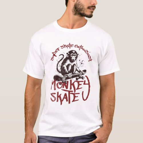 monkey mens  T_Shirt