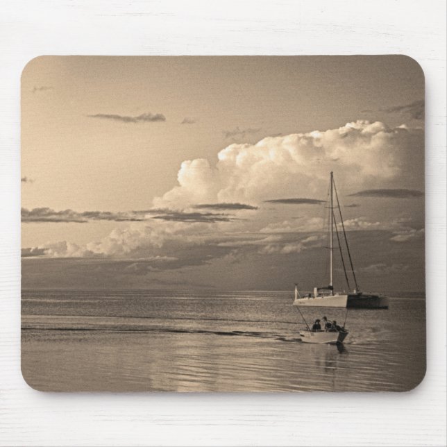 Monkey Mia Mouse Pad (Front)