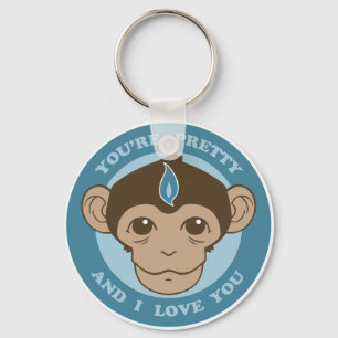 Monkey Mind Chalice Keychain