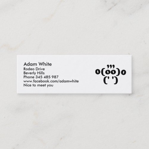 Monkey Business Card Templates