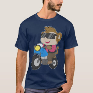 Monkey Motorcycle T-Shirt