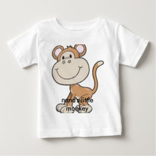 monkey, nana's little monkey baby T-Shirt