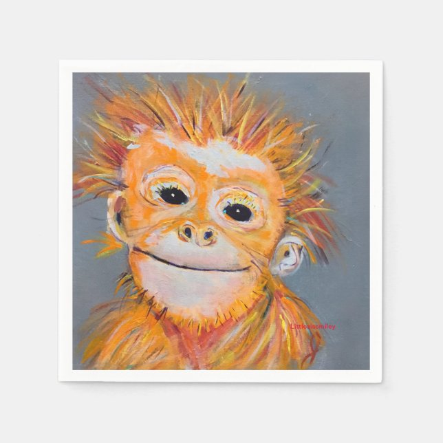 Monkey Napkins (Front)