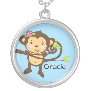 Monkey Necklace - Customizable