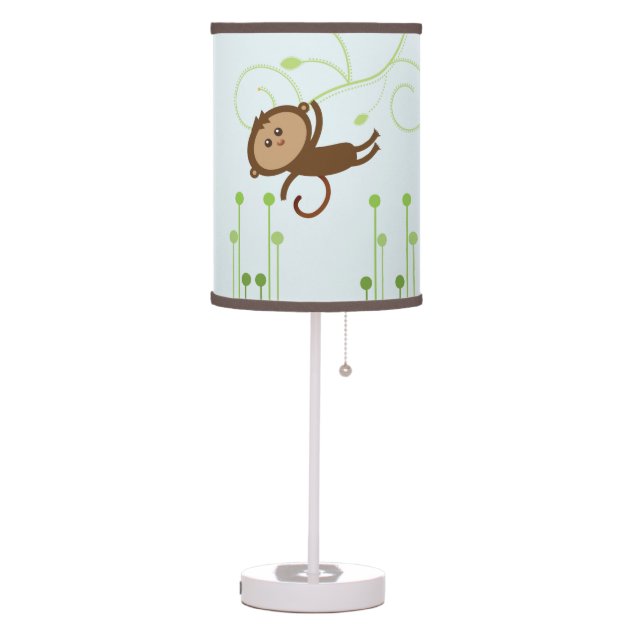 monkey nursery lamp